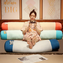 Cute Body Pillow Removable Washable Breathable Plush Soft Long Bed Pillow for Summer Sleeping Rabbit 85cm / 33.5in