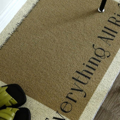 Entry Doormat Durable PVC Loop Mesh Repels Water Anti Slip Croppable Shoe Scraper Outdoor Indoor Mats Color Patches