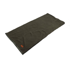 Sleeping Bag Liner Super Thick Fleece Soft Sleeping Bag Liner Blanket for Camping Travel Backpacking OD Green