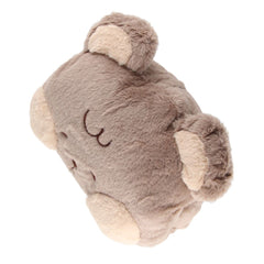 Stuffed Animals Travel Blanket Pillow Set Soft Plush Hugging Pillow Cute Plush Toy with Hand Warmer Design for Travel Home Of