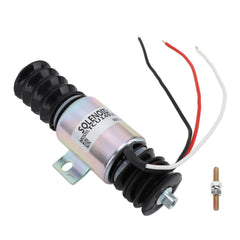 TCU14931 Electric Generator Flameout Solenoid Valve 12V 55mm Fuel Shutoff Solenoid Valve for Machine Processing Hydraulic Sys