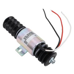 TCU14931 Electric Generator Flameout Solenoid Valve 12V 55mm Fuel Shutoff Solenoid Valve for Machine Processing Hydraulic Sys