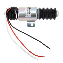 TCU14931 Electric Generator Flameout Solenoid Valve 12V 55mm Fuel Shutoff Solenoid Valve for Machine Processing Hydraulic Sys