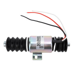 TCU14931 Electric Generator Flameout Solenoid Valve 12V 55mm Fuel Shutoff Solenoid Valve for Machine Processing Hydraulic Sys
