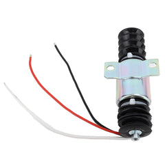 TCU14931 Electric Generator Flameout Solenoid Valve 12V 55mm Fuel Shutoff Solenoid Valve for Machine Processing Hydraulic Sys