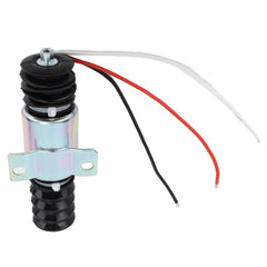 TCU14931 Electric Generator Flameout Solenoid Valve 12V 55mm Fuel Shutoff Solenoid Valve for Machine Processing Hydraulic Sys