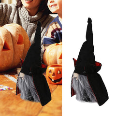 Vampire Doll Halloween Cute Durable Standable Gnomes Plush for with Pointed Hat Home Party BarMale Vampire