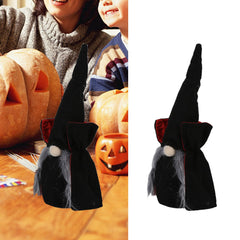 Vampire Doll Halloween Cute Durable Standable Gnomes Plush for with Pointed Hat Home Party BarFemale Vampire