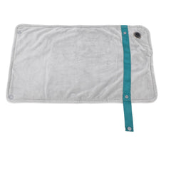 USB Heated Blanket with Temperature Control Mutipurpose Electric Heated Throw Warm Cozy Knee Heating Blanket Home Office Silv
