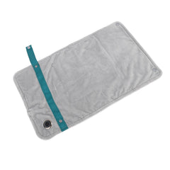 USB Heated Blanket with Temperature Control Mutipurpose Electric Heated Throw Warm Cozy Knee Heating Blanket Home Office Silv