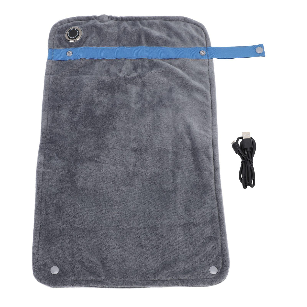 USB Heated Blanket with Temperature Control Mutipurpose Electric Heated Throw Warm Cozy Knee Heating Blanket Home Office Dark