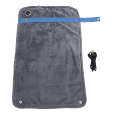 USB Heated Blanket with Temperature Control Mutipurpose Electric Heated Throw Warm Cozy Knee Heating Blanket Home Office Dark