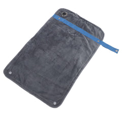 USB Heated Blanket with Temperature Control Mutipurpose Electric Heated Throw Warm Cozy Knee Heating Blanket Home Office Dark