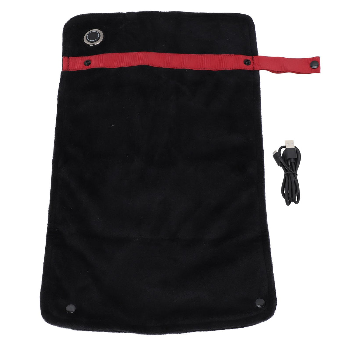 USB Heated Blanket with Temperature Control Mutipurpose Electric Heated Throw Warm Cozy Knee Heating Blanket Home Office Blac