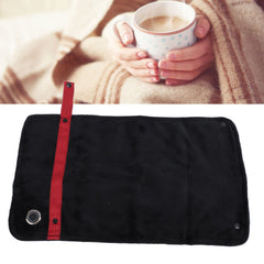 USB Heated Blanket with Temperature Control Mutipurpose Electric Heated Throw Warm Cozy Knee Heating Blanket Home Office Blac