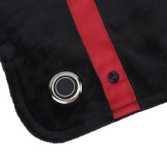 USB Heated Blanket with Temperature Control Mutipurpose Electric Heated Throw Warm Cozy Knee Heating Blanket Home Office Blac