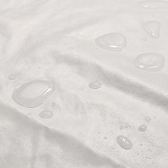 Waterproof Pillow Protector Polyester Fiber White Comfortable 16.9x28.7in Pillow Covers for Sleeping