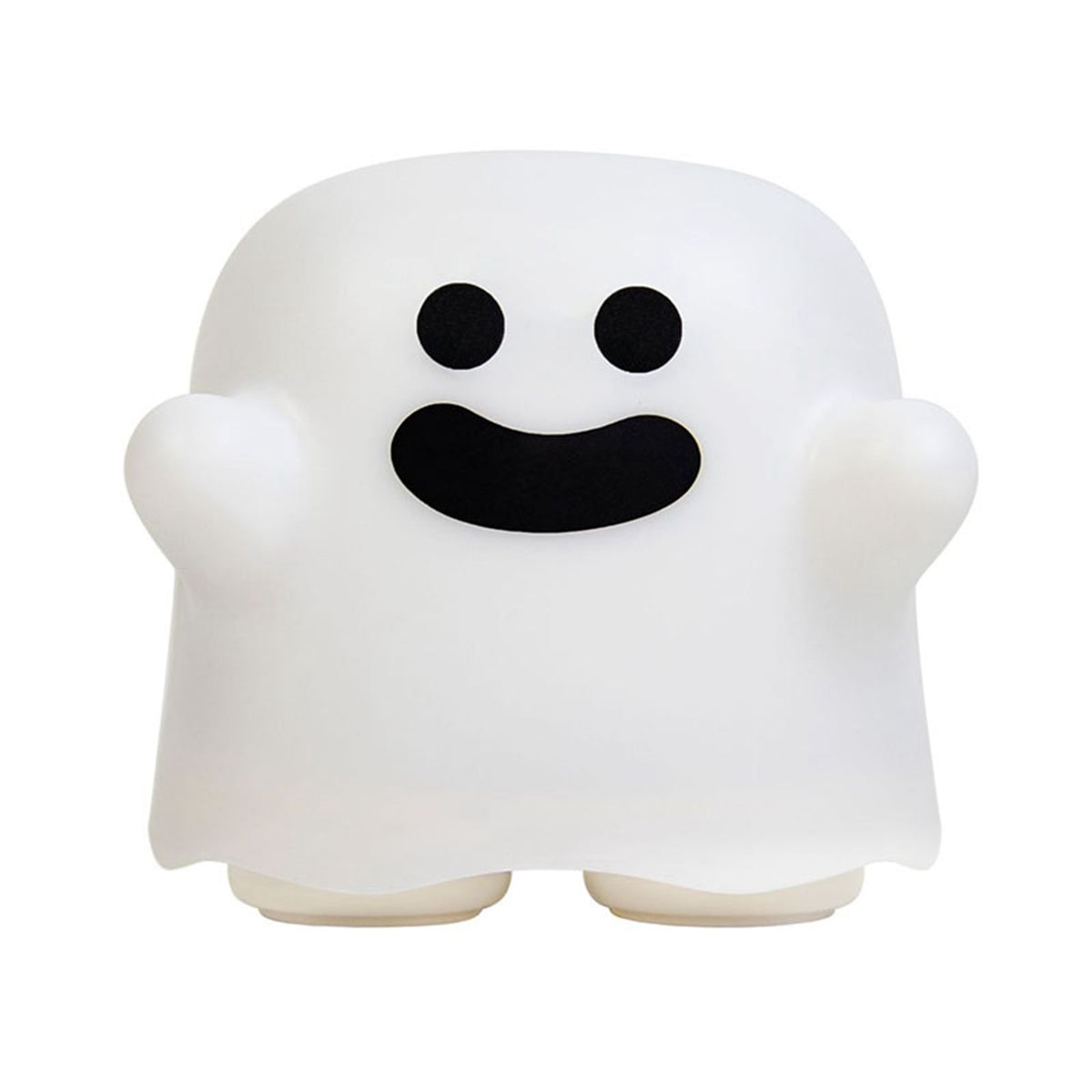 Cute Ghost Night Light Stepless Dimming USB Rechargeable Mini Kids Bedside Lamp Table Decoration for Nursery Bedroom Dorm Smi
