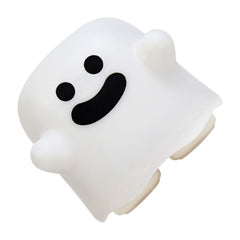 Cute Ghost Night Light Stepless Dimming USB Rechargeable Mini Kids Bedside Lamp Table Decoration for Nursery Bedroom Dorm Smi