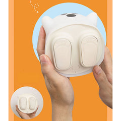 Cute Ghost Night Light Stepless Dimming USB Rechargeable Mini Kids Bedside Lamp Table Decoration for Nursery Bedroom Dorm Smi