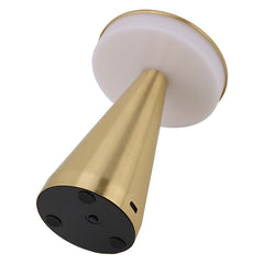 Portable LED Bedside Night Light 3 Color Temperature top Touch control Rechargeable Battery Bedside Lamp Gold