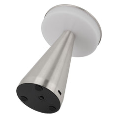 Portable LED Bedside Night Light 3 Color Temperature top Touch control Rechargeable Battery Bedside Lamp Silver