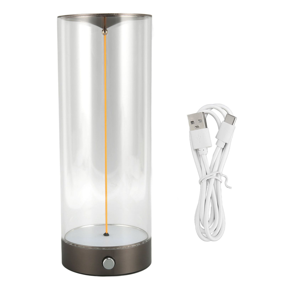 Bedside Night Light Touch Dimmable USB Charging Minimalist LED Table Lamp for Bedroom Nightstand L