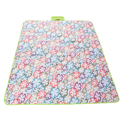 145/200 Picnic Blanket Outdoor Blanket with Large Size Waterproof Sandproof Portable for Camping and TravelingFloral