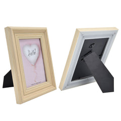 Modern Photo Frame Wooden Color Innovative Display Picture Frame for Home Office BedroomS