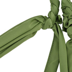 Extensions Braided Horse Tail Wrap Polyester Beautiful Protective Repellent Mosquito Protector for HorsesGreen