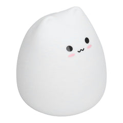 LED Tap Lamp Cat Shaped 7 Colors Changing Silicone Night Light for Home Bedroom Children's Room