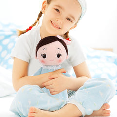 40cm Cute Rag Dolls Exquisite Rag Doll Toy Girls Sleeping Toy Soft Rag Doll Pillow Gifts for Room Decoration
