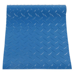 Swimming Pool Protective Ladder Mat Non Slip Replacement Ladder Rubber Pad Blue for Pools Herringbone
