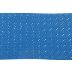Swimming Pool Protective Ladder Mat Non Slip Replacement Ladder Rubber Pad Blue for Pools Herringbone