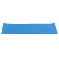 Swimming Pool Protective Ladder Mat Non Slip Replacement Ladder Rubber Pad Blue for Pools Wavy Pattern
