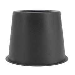 6 PCS Anti Vibration Pads Sofa Feet Pad Furniture Riser Mat for Table Cabinet Bed 3in Black Round