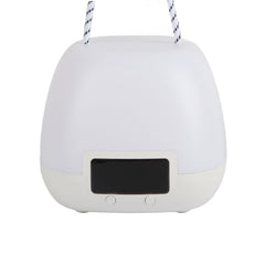 LED Night Light Rechargeable Children's Bedroom Bedside Desk Lamp Household Supplies 4w Remote Control 3 Color Clock
