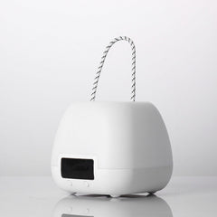 LED Night Light Rechargeable Children's Bedroom Bedside Desk Lamp Household Supplies 4w Remote Control 3 Color Clock