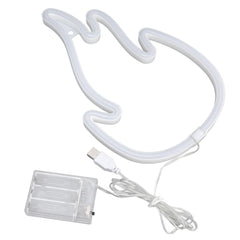 Flame Neon Sign Dual Power Supply Flame Neon Light for Wall Decor Bedroom Gaming Room SetupRed