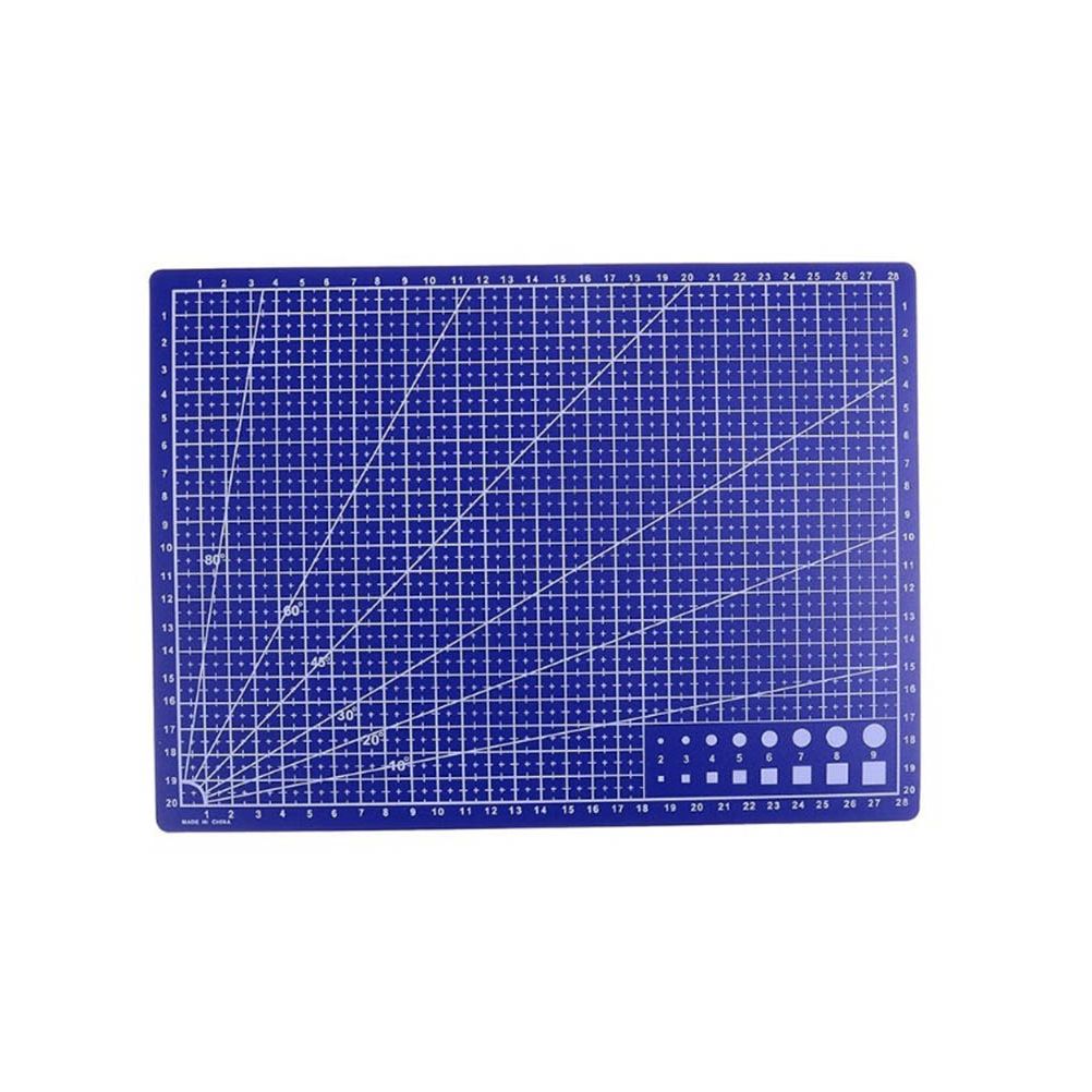 A4 PVC Grid Lines Cutting Board Professional Self Healing Cutting Mat Multipurpose for Quilting Sewing Scrapbooking DIY Craft