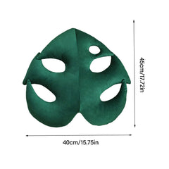 Turtle Back Bamboo Sofa Pillow Cushion Leaf Shaped Throw Pillow