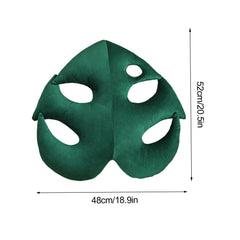 Turtle Back Bamboo Sofa Pillow Cushion Leaf Shaped Throw Pillow