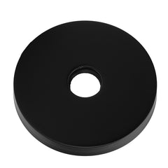 Large Shower Arm Flange 304 Stainless Steel Shower Arm Escutcheon Plate for G1/2in Pipe Replacement Home Black
