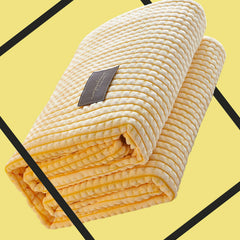 Air Conditioner Quilt Double Sided Soft Comfortable Cat Feeling Cut Flowers Portable Summer Cool Blanket for Office Sofa lemo