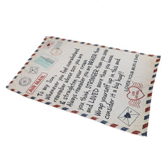 to My Son Blanket Double Sided Soft Skin Friendly Keep Warm Letter Blanket Expressing Love Air Conditioning Blanket C20220119