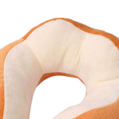 U Shaped Neck Pillow Portable Cute Head Pillow for Office Nap Travel Car Sleeping Double Embroidery Tiger