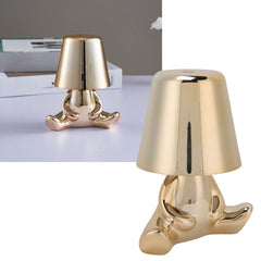 Night Lamp 3 Light Color Stepless Dimming Touch Control USB Rechargeable Bedside Light