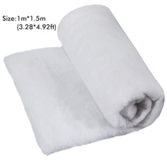 Christmas Snow Cover Blanket Artificial Cotton Blanket for Christmas Tree Skirts Backdrop Decorations