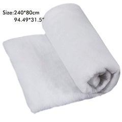 Christmas Snow Cover Blanket Artificial Cotton Blanket for Christmas Tree Skirts Backdrop Decorations