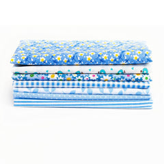 7Pcs Assorted Fat Quarter Bundle Quilt Quilting Cotton Fabric Sewing DIY Set